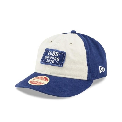 Chicago Cubs Gorra | New Era MLB Heritage Retro Crown 9fifty Snapback Cap Mexico - Marrom